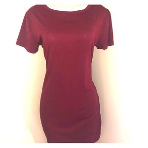 Cute burgundy dress
